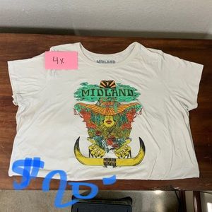 Torrid Midland crew tee